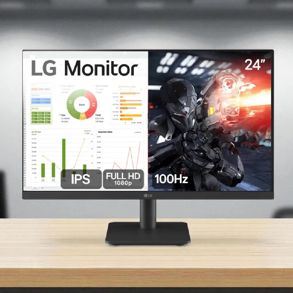 Monitor LG 24MS500-B 24" IPS 100Hz: Bom para Trabalho e Estudo? [2026]