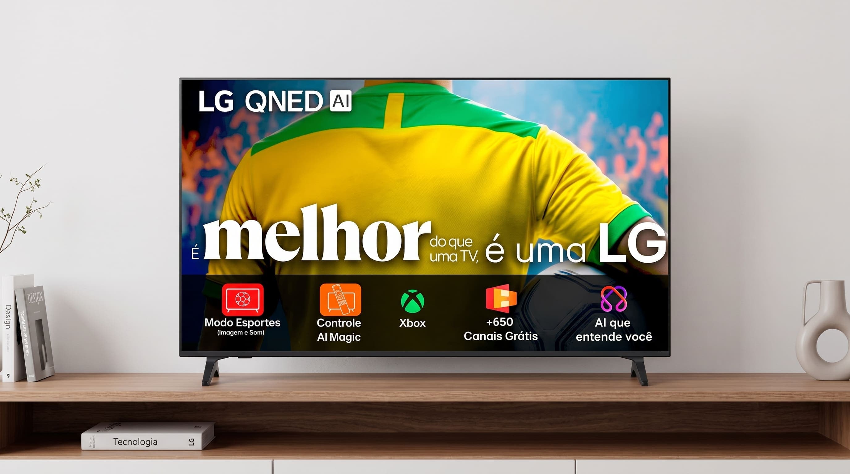 TV LG QNED73 4K QNED: Vale a Pena? Review com Prós e Contras [2026]
