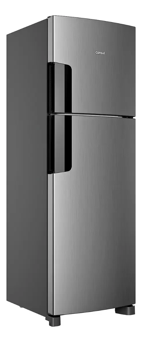 Geladeira Consul Frost Free Duplex CRM44MK 377 Litros Inox