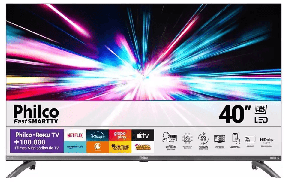 Smart TV Philco PTV40M9GR2CGB